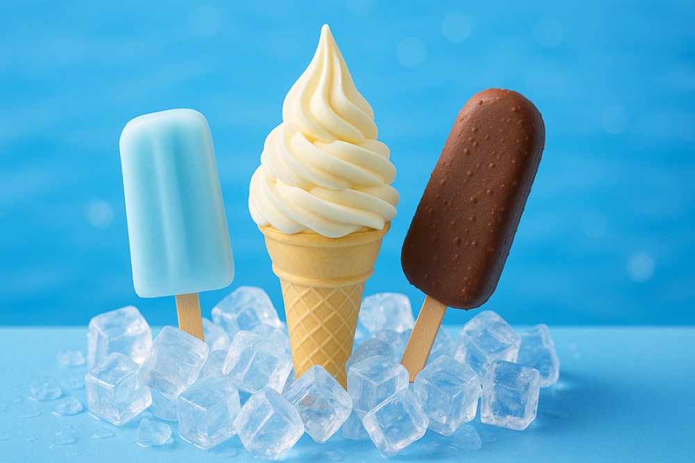 Dairy and frozen dessert application