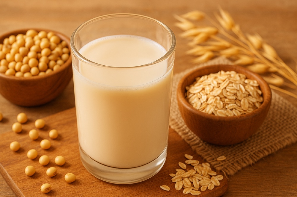 Oat beverage and tea application