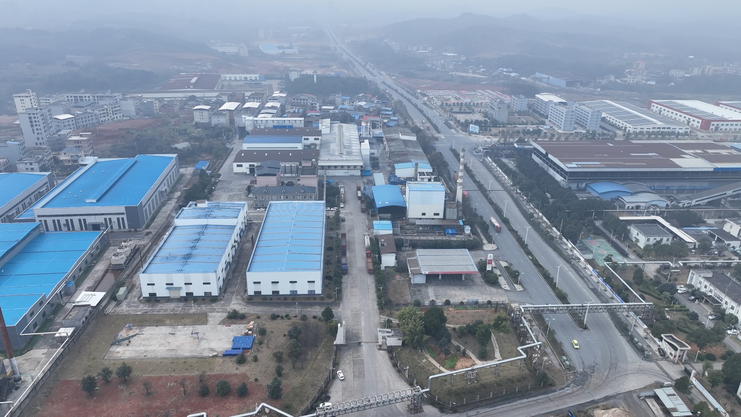 湖南金代生产基地航拍
